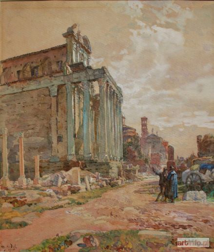 SEYDEL Hans | Forum Romanum - Basilica Aemilia (1910)