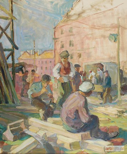 SMORCZEWSKI Romuald | Odbudowa Warszawy (Siedlecka), 1951