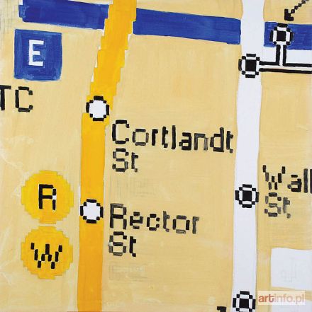 TUREK-GAŚ Marzena | Subway Map I, 2008