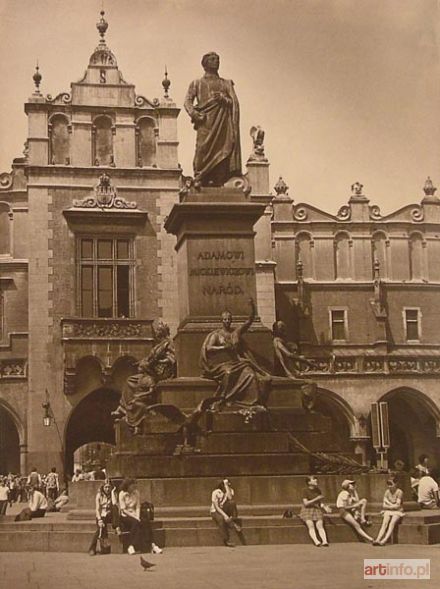 RYDET Zofia | Kraków. Pomnik Mickiewicza