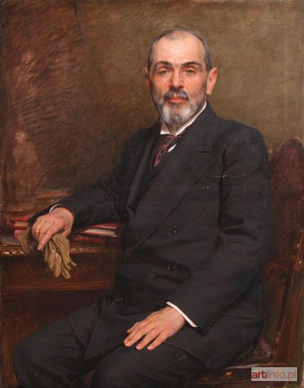 POCHWALSKI Kazimierz Teofil | Portret mężczyzny, 1914 r.