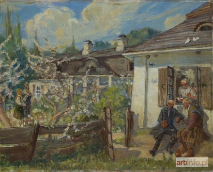 KOŚCIESZA Maciej | Scena z Pana Tadeusza - Księga XI Rok 1812 r., 1917 r.