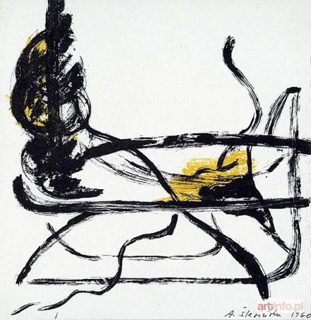 ŚLESIŃSKA Alina | KOMPOZYCJA, 1960