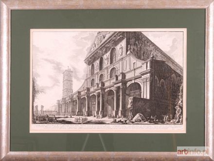 PIRANESI Francesco | Kościół San Paolo fuori le mura w Rzymie