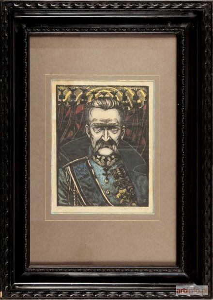 ŻURAWSKI Władysław | Portret Józefa Piłsudskiego, 1935 r.