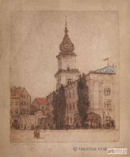 JABŁCZYŃSKI Feliks | Warszawa. Zamek królewski, 1920