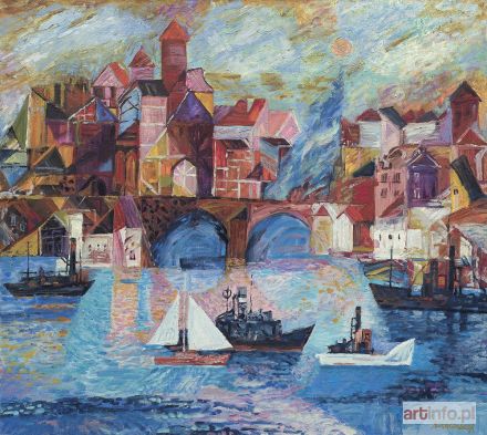 SZANCENBACH Jan | PORT W AMSTERDAMIE, 1980