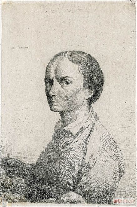 NORBLIN de la GOURDAINE Jan Piotr | Autoportret (Portret własny artysty), 1778