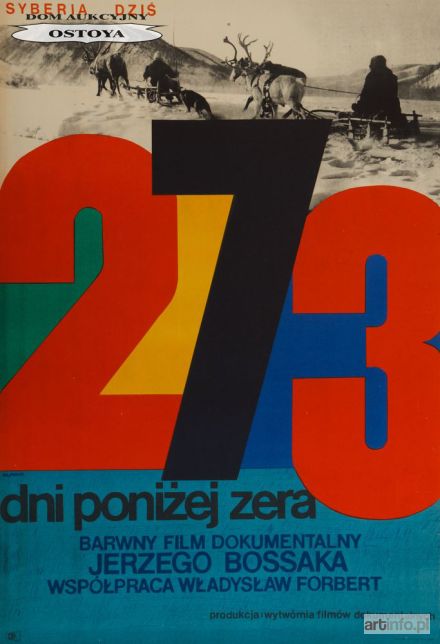 RAPNICKI Janusz | Plakat do filmu 273 DNI PONIŻEJ ZERA, 1969