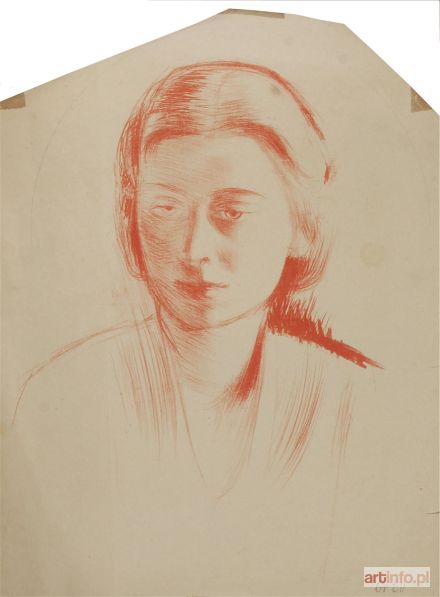 KRÓL Zygmunt | Portret żony, ok. 1925