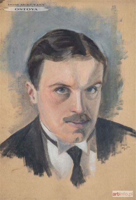 BADOWSKI Zygmunt | PORTRET MĘŻCZYZNY, 1914