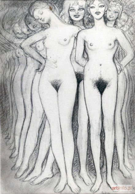 ŻECHOWSKI Stefan | Akty kobiece - Jola, 1954