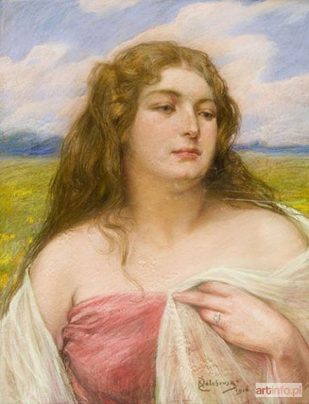 ŻELECHOWSKI Kasper | PORTRET KOBIETY, 1916