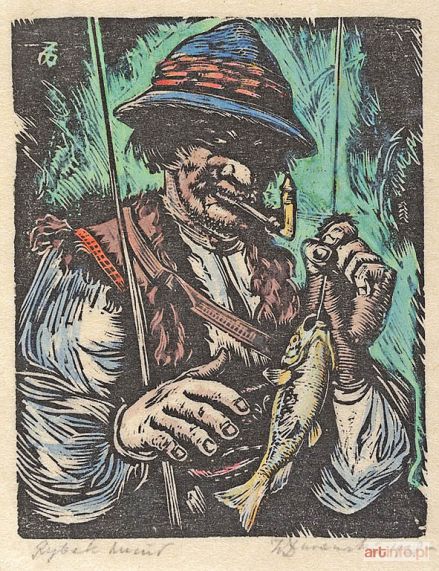 ŻURAWSKI Władysław | RYBAK HUCUŁ, 1938