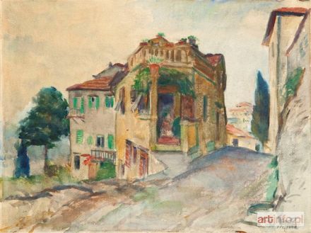 GROTT Teodor | Stare domy w Fiesole, 1935 r.