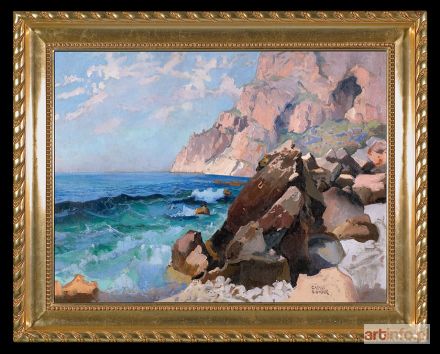 GAŁEK Stanisław | SKAŁY NA CAPRI, 1910-1912