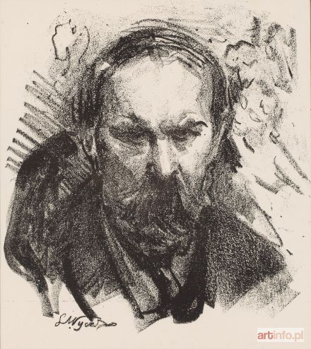 WYCZÓŁKOWSKI Leon | Portret prof. Konstantego Laszczki, 1922 r.