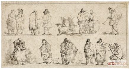 PŁOŃSKI Michał | Typy ludzkie (w dwóch rzędach), 1802