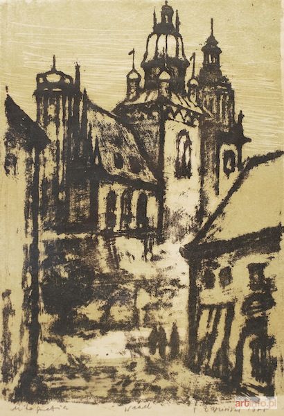 ŁAPIŃSKI Tadeusz | Wawel, 1955