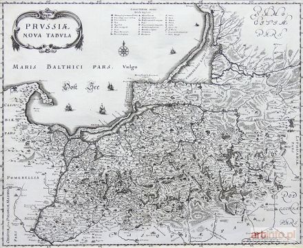 MERIAN Matthäus | Prussiae nova tabula