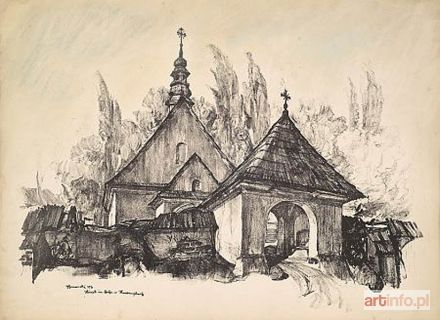 GUMOWSKI Jan Kanty | Motywy architektury polskiej. Zeszyt 2. Kapliczki, Krzyże, Kościoły drewniane, 1917