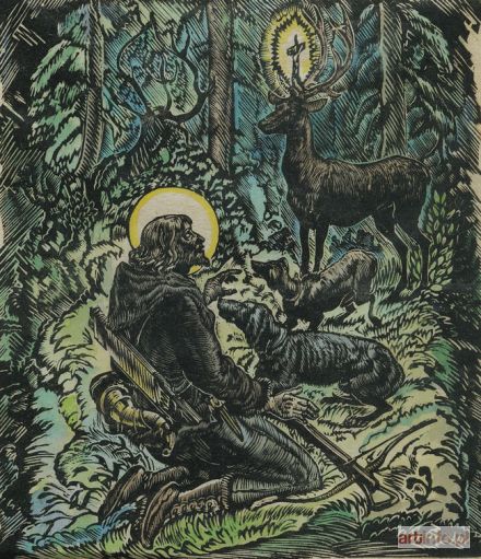 ŻURAWSKI Władysław | ŚW. HUBERT, 1935