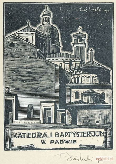 CIEŚLEWSKI Tadeusz  (syn) | KATEDRA I BAPTYSTERJUM W PADWIE, 1930