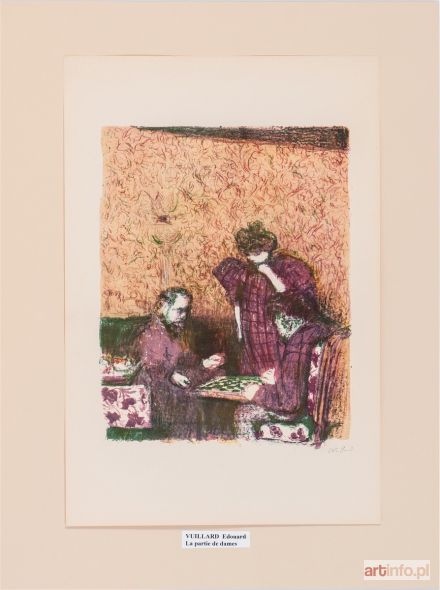 VUILLARD Édouard | La partie de dames, przed 1954 r.