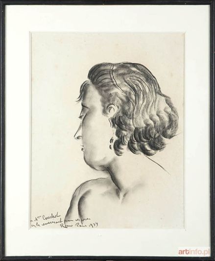 HASSENBERG Irena (RÉNO) | Portret pani Couchot, 1939 r.