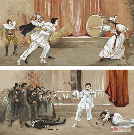 SZPINGIER Zygmunt | PARA OBRAZÓW - W TEATRZE