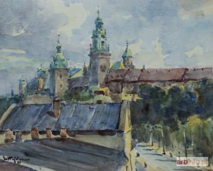 SAJDAK Henryk | WIDOK NA WAWEL, 1960