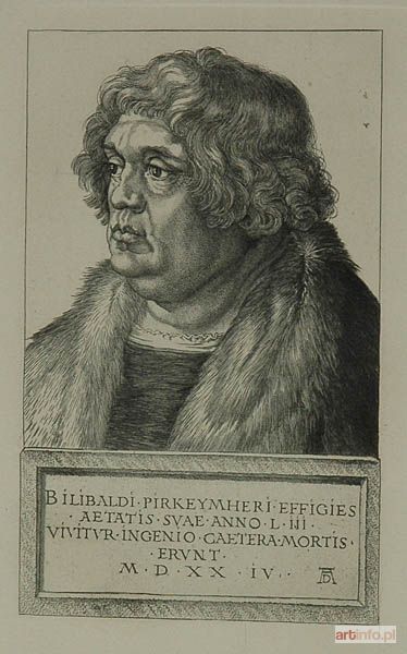 DÜRER Albrecht | Portret Willibalda Pirckheimera