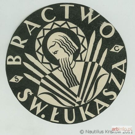 OSTOJA-CHROSTOWSKI Stanisław | Godło Bractwa św Łukasza, 1928