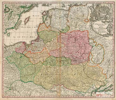 SEUTTER Matthäus | MAPA ZIEM RZECZYPOSPOLITEJ