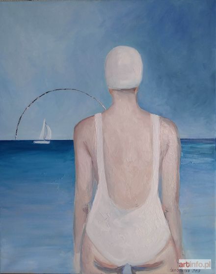 ŚRODOWSKA Katarzyna | W białym kostiumie, 2018 r.