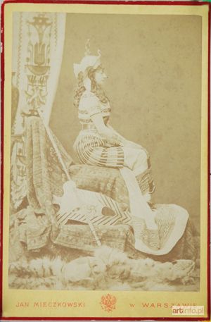 MIECZKOWSKI Jan | Helena Modrzejewska w roli Kleopatry, 1880 r.