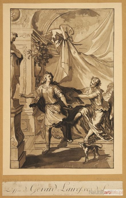 PRESTEL Marie Catherine | Joseph und die Frau des Potiphar [ Józef i żona Putyfara], 1779