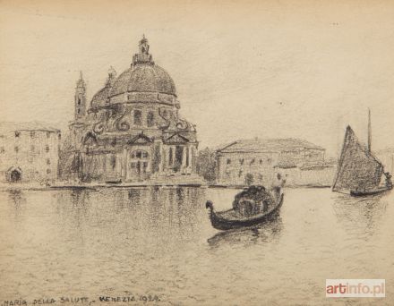 RYCHTER-JANOWSKA Bronisława | SANTA MARIA DELLA SALUTE W WENECJI, 1924