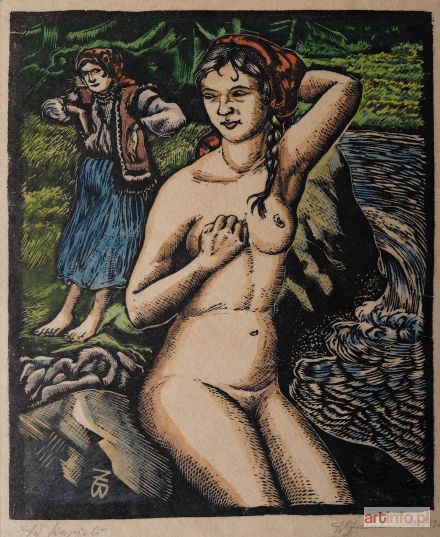 ŻURAWSKI Władysław | W kąpieli, 1936