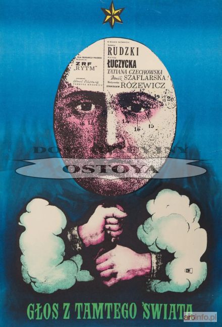 CIEŚLEWICZ Roman | Plakat do filmu GŁOS Z TAMTEGO ŚWIATA, 1962