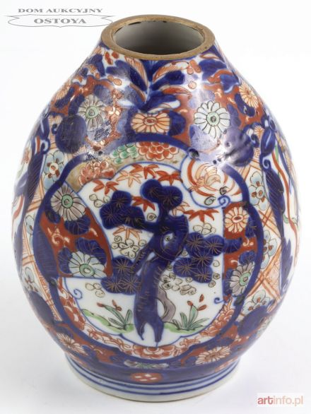 WAZON TYPU IMARI, Chiny lub Japonia, XIX/XX w.