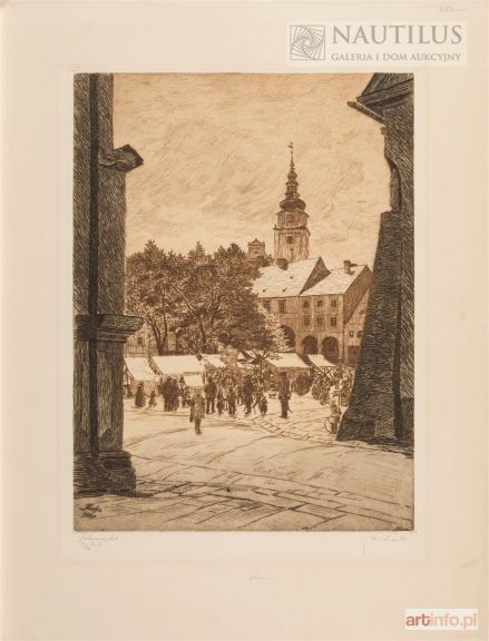 FUCHS Erich | Jarmark w Chełmsku Śląskim, 1927