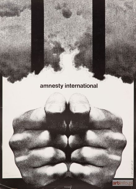 CIEŚLEWICZ Roman | Plakat Amnesty International, 1975 r.