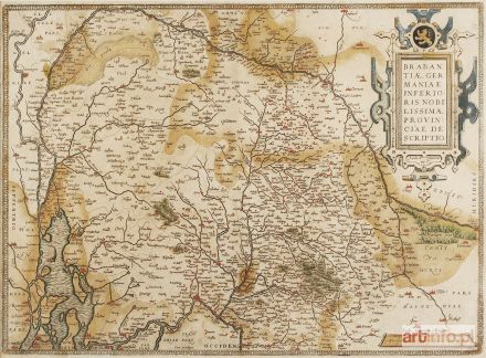 ORTELIUS Abraham | Mapa Brabancji