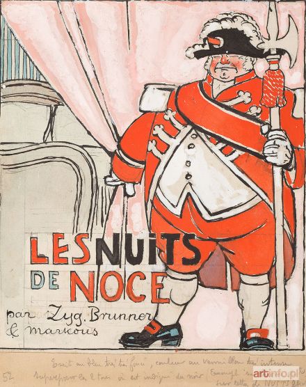 MARCOUSSIS Louis | Projekt okładki „L’Assiette au Beurre”, 1912