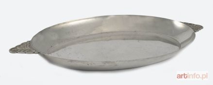 Patera owalna z dwoma uchwytami