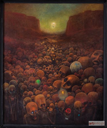 BEKSIŃSKI Zdzisław | BEZ TYTUŁU, 1974 r.