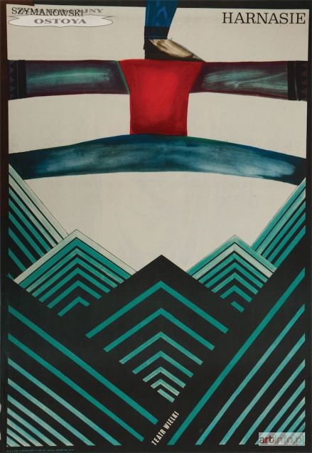 CIEŚLEWICZ Roman | Plakat, KAROL SZYMANOWSKI, HARNASIE, 1966