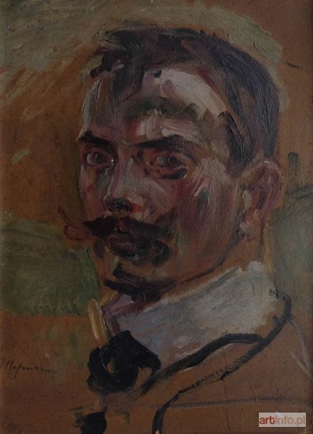 HOFMAN Wlastimil | Autoportret, ok. 1907