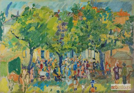 TARANCZEWSKI Paweł | Rynek w Bieczu, 1959